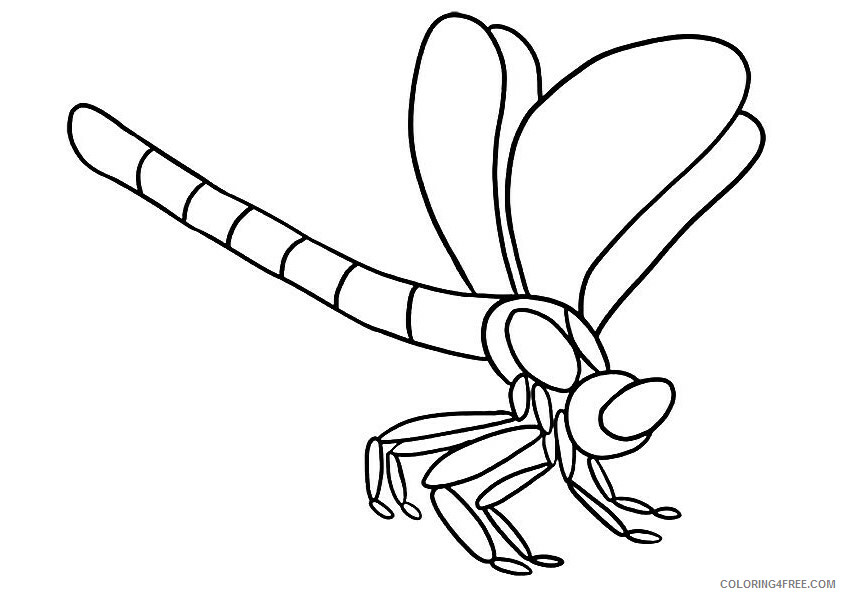 Dragonfly Coloring Sheets Animal Coloring Pages Printable 2021 1450 Coloring4free