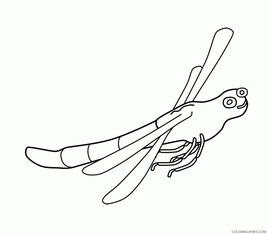 Dragonfly Coloring Sheets Animal Coloring Pages Printable 2021 1455 Coloring4free