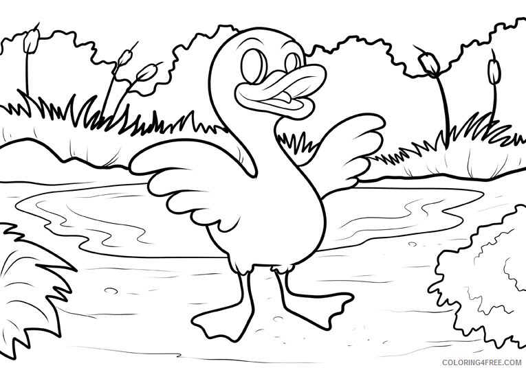 Duck Coloring Sheets Animal Coloring Pages Printable 2021 1466 Coloring4free