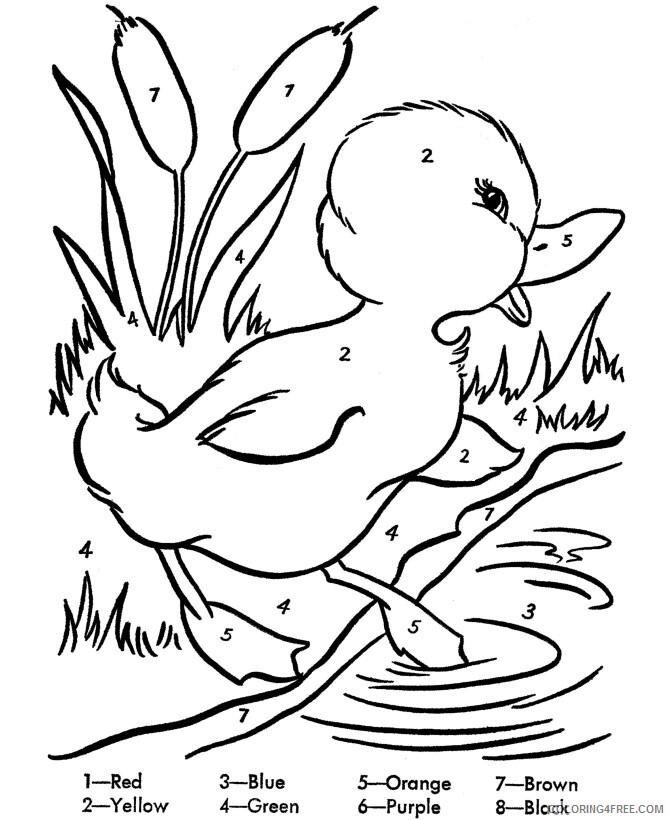 Duck Coloring Sheets Animal Coloring Pages Printable 2021 1470 Coloring4free
