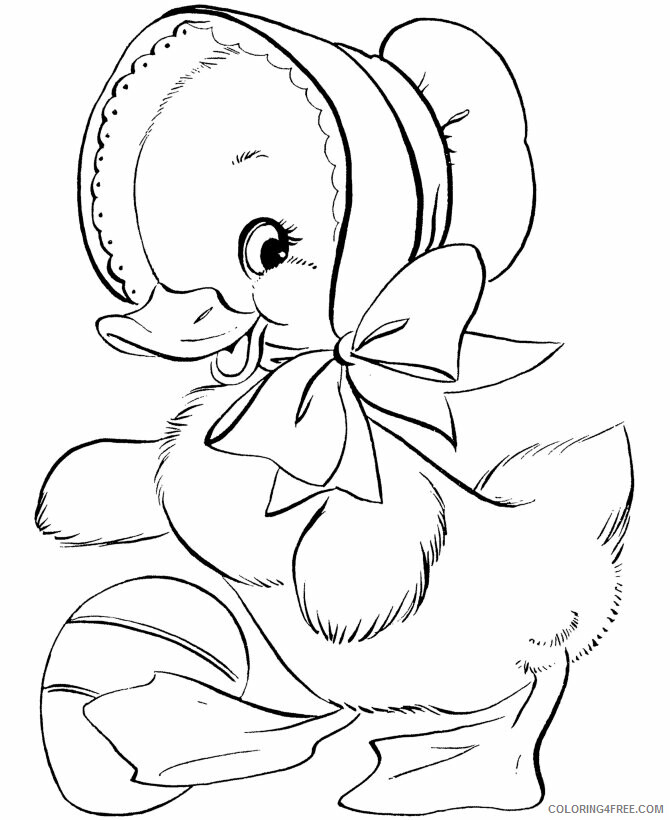 Duck Coloring Sheets Animal Coloring Pages Printable 2021 1478 Coloring4free