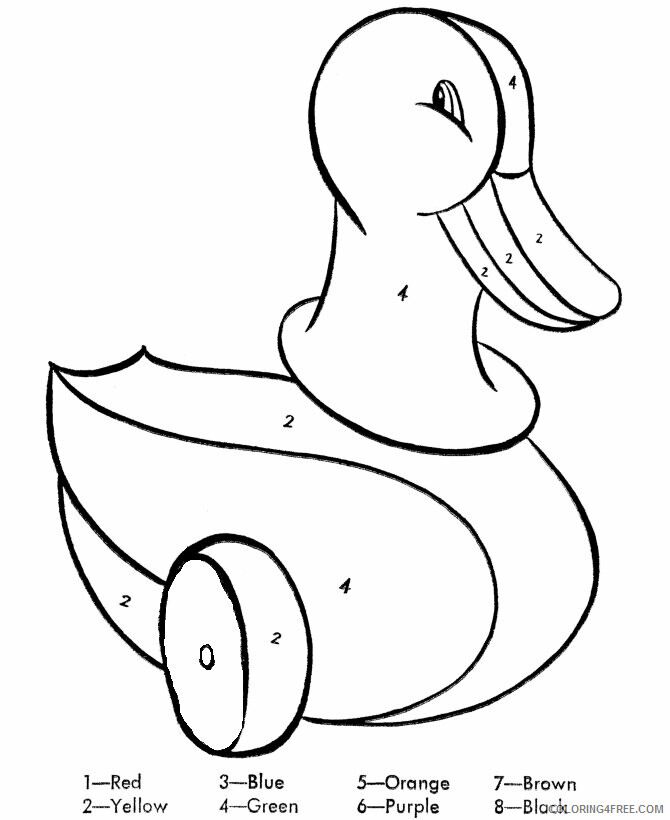 Duck Coloring Sheets Animal Coloring Pages Printable 2021 1499 Coloring4free
