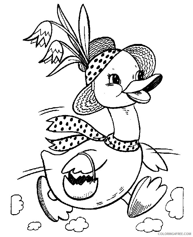 Duck Coloring Sheets Animal Coloring Pages Printable 2021 1508 Coloring4free