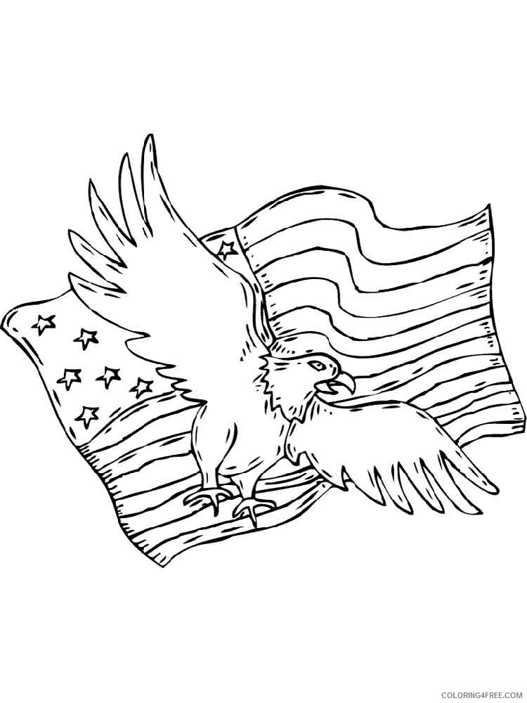 Eagle Coloring Pages Animal Printable Sheets Eagle birds 22 2021 1869 Coloring4free