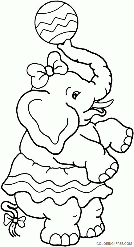 Elephant Coloring Pages Animal Printable Sheets Elephant Sheets 2021 1959 Coloring4free