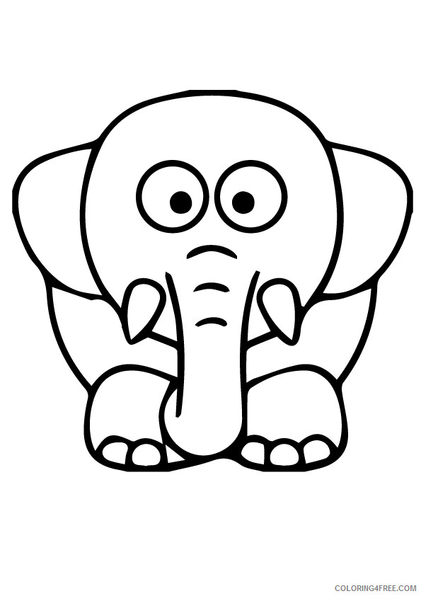 Elephant Coloring Sheets Animal Coloring Pages Printable 2021 1568 Coloring4free