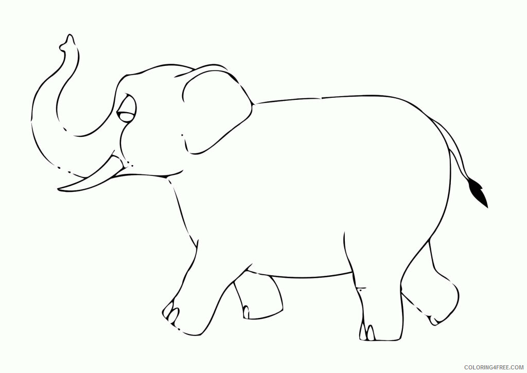 Elephant Coloring Sheets Animal Coloring Pages Printable 2021 1590 Coloring4free