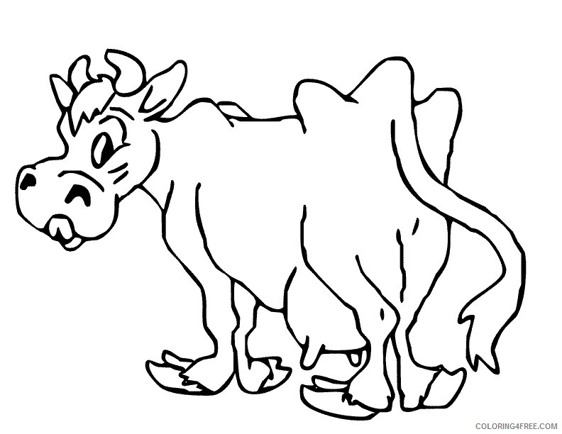 Farm Animal Coloring Sheets Animal Coloring Pages Printable 2021 1605 Coloring4free