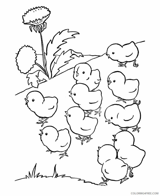 Farm Animal Coloring Sheets Animal Coloring Pages Printable 2021 1619 Coloring4free