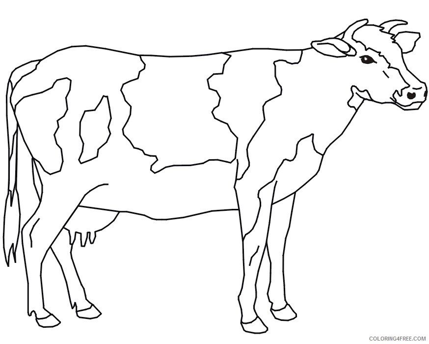 Farm Animal Coloring Sheets Animal Coloring Pages Printable 2021 1624 Coloring4free