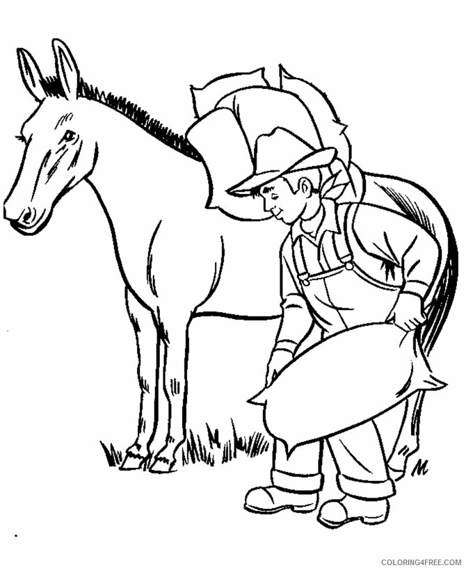 Farm Animal Coloring Sheets Animal Coloring Pages Printable 2021 1631 Coloring4free