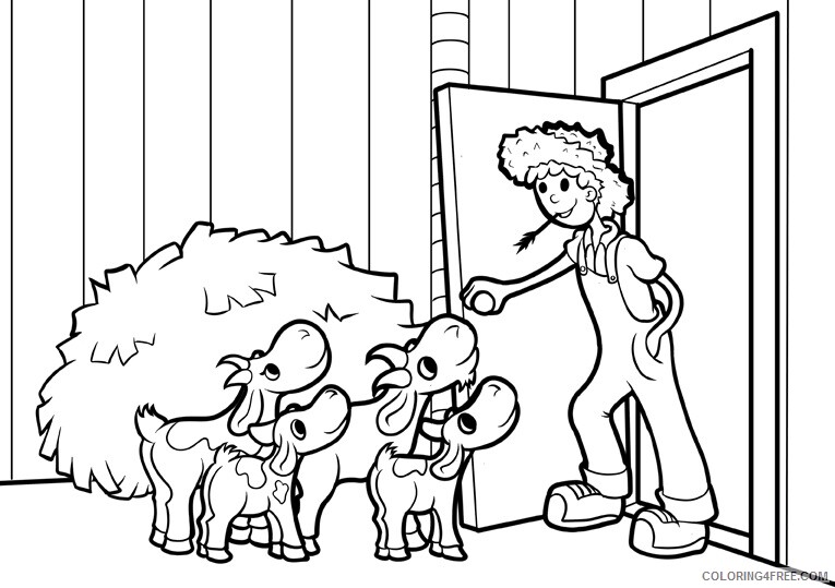 Farm Animal Coloring Sheets Animal Coloring Pages Printable 2021 1648 Coloring4free