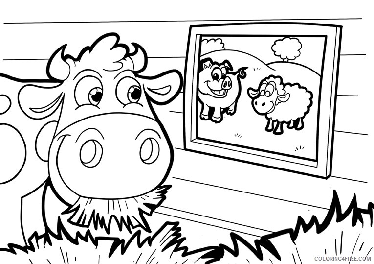 Farm Animal Coloring Sheets Animal Coloring Pages Printable 2021 1662 Coloring4free