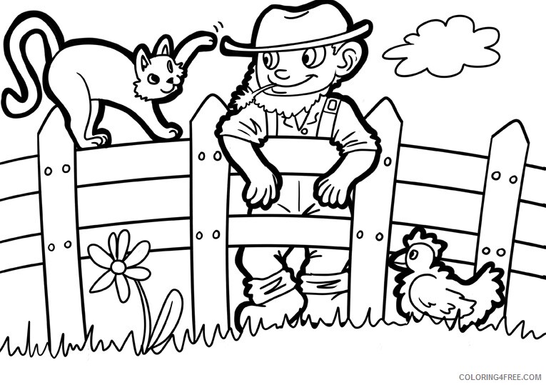 Farm Animal Coloring Sheets Animal Coloring Pages Printable 2021 1669 Coloring4free