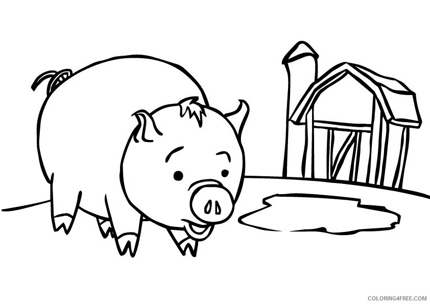 Farm Animal Coloring Sheets Animal Coloring Pages Printable 2021 1680 Coloring4free