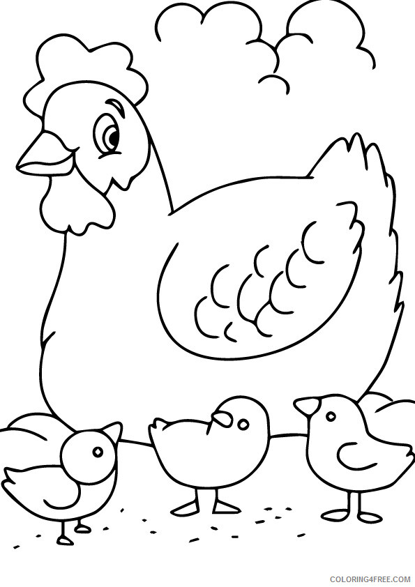 Farm Animal Coloring Sheets Animal Coloring Pages Printable 2021 1686 Coloring4free