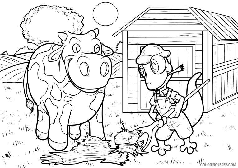 Farm Animal Coloring Sheets Animal Coloring Pages Printable 2021 1689 Coloring4free