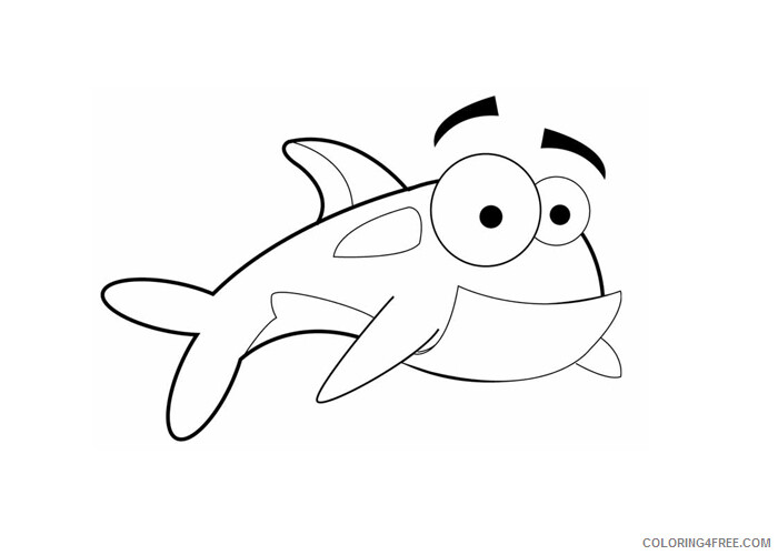 Fish Coloring Pages Animal Printable Sheets Fish for kids 2021 2083 Coloring4free
