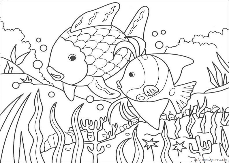 Fish Coloring Sheets Animal Coloring Pages Printable 2021 1707 Coloring4free