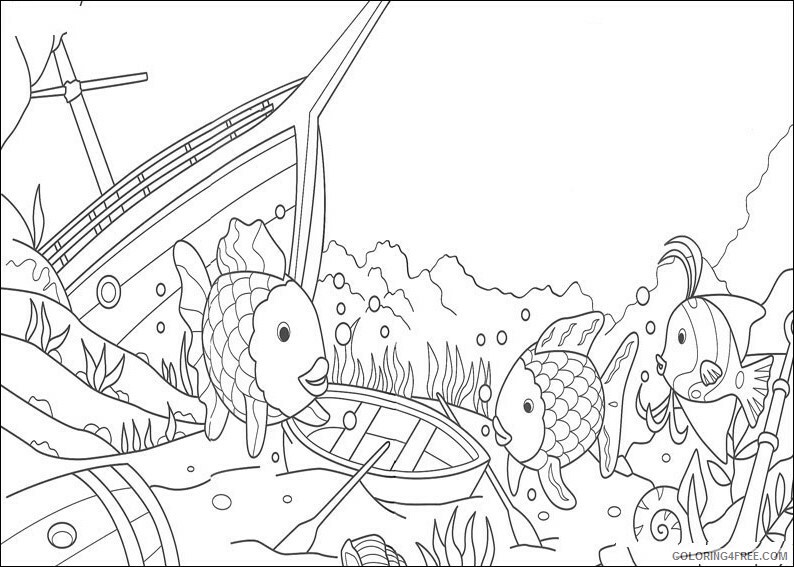 Fish Coloring Sheets Animal Coloring Pages Printable 2021 1712 Coloring4free