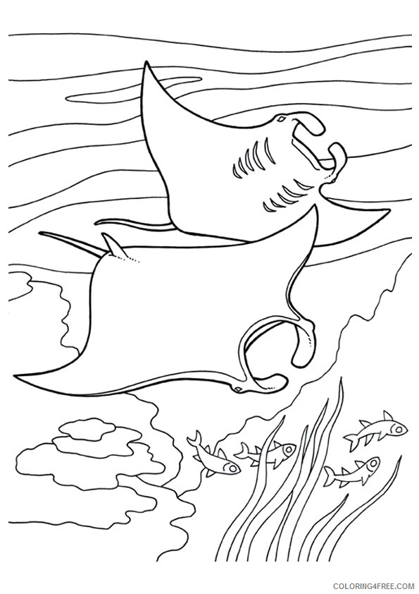 Fish Coloring Sheets Animal Coloring Pages Printable 2021 1719 Coloring4free