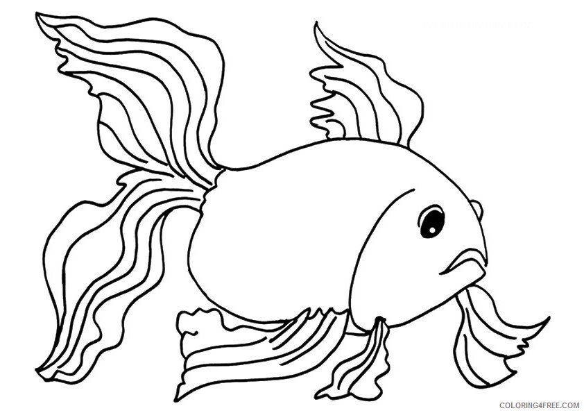 Fish Coloring Sheets Animal Coloring Pages Printable 2021 1723 Coloring4free