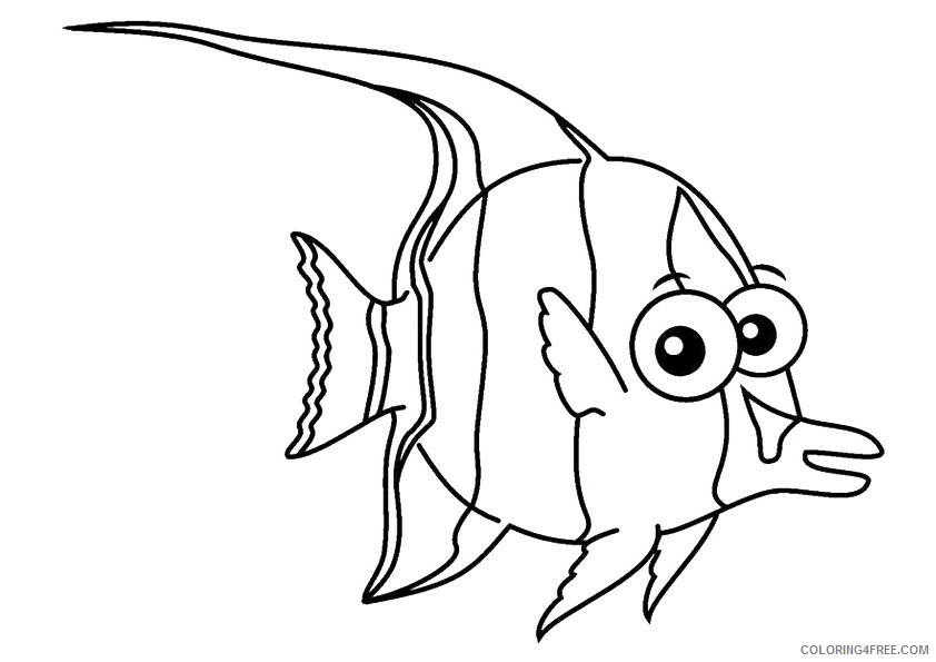 Fish Coloring Sheets Animal Coloring Pages Printable 2021 1726 Coloring4free