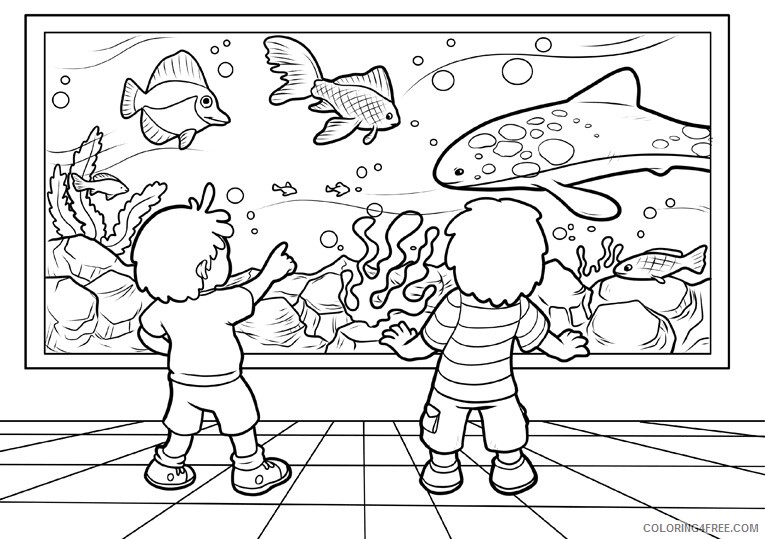 Fish Coloring Sheets Animal Coloring Pages Printable 2021 1731 Coloring4free