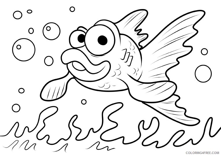 Fish Coloring Sheets Animal Coloring Pages Printable 2021 1749 Coloring4free