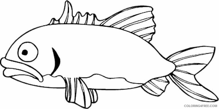Fish Coloring Sheets Animal Coloring Pages Printable 2021 1757 Coloring4free