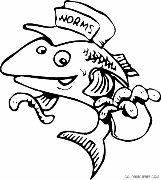Fish Coloring Sheets Animal Coloring Pages Printable 2021 1762 Coloring4free