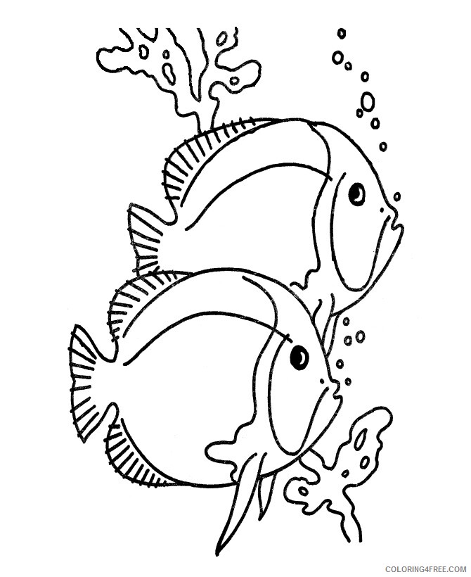 Fish Coloring Sheets Animal Coloring Pages Printable 2021 1769 Coloring4free