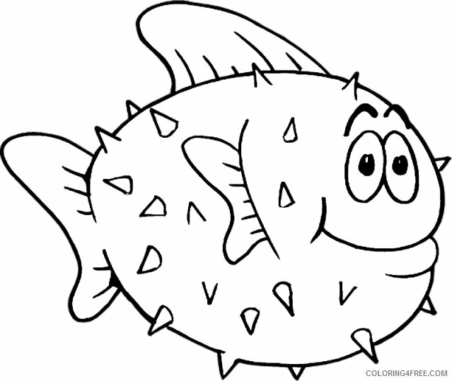 Fish Coloring Sheets Animal Coloring Pages Printable 2021 1771 Coloring4free