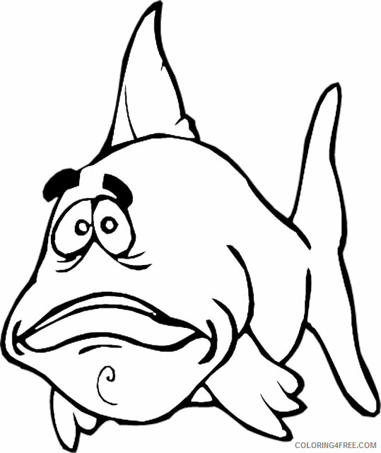 Fish Coloring Sheets Animal Coloring Pages Printable 2021 1772 Coloring4free