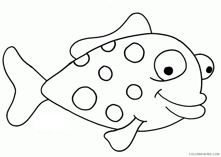 Fish Coloring Sheets Animal Coloring Pages Printable 2021 1782 Coloring4free