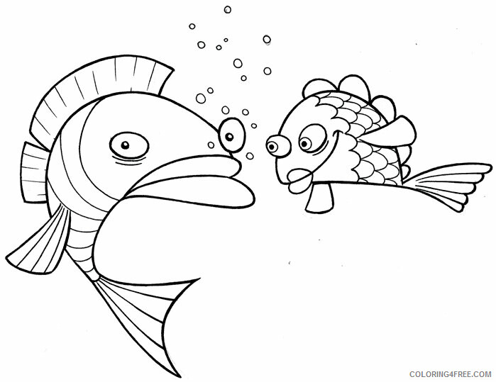 Fish Coloring Sheets Animal Coloring Pages Printable 2021 1789 Coloring4free