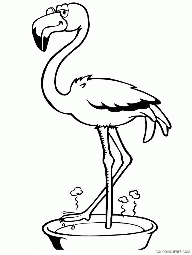 Flamingo Coloring Sheets Animal Coloring Pages Printable 2021 1818 Coloring4free