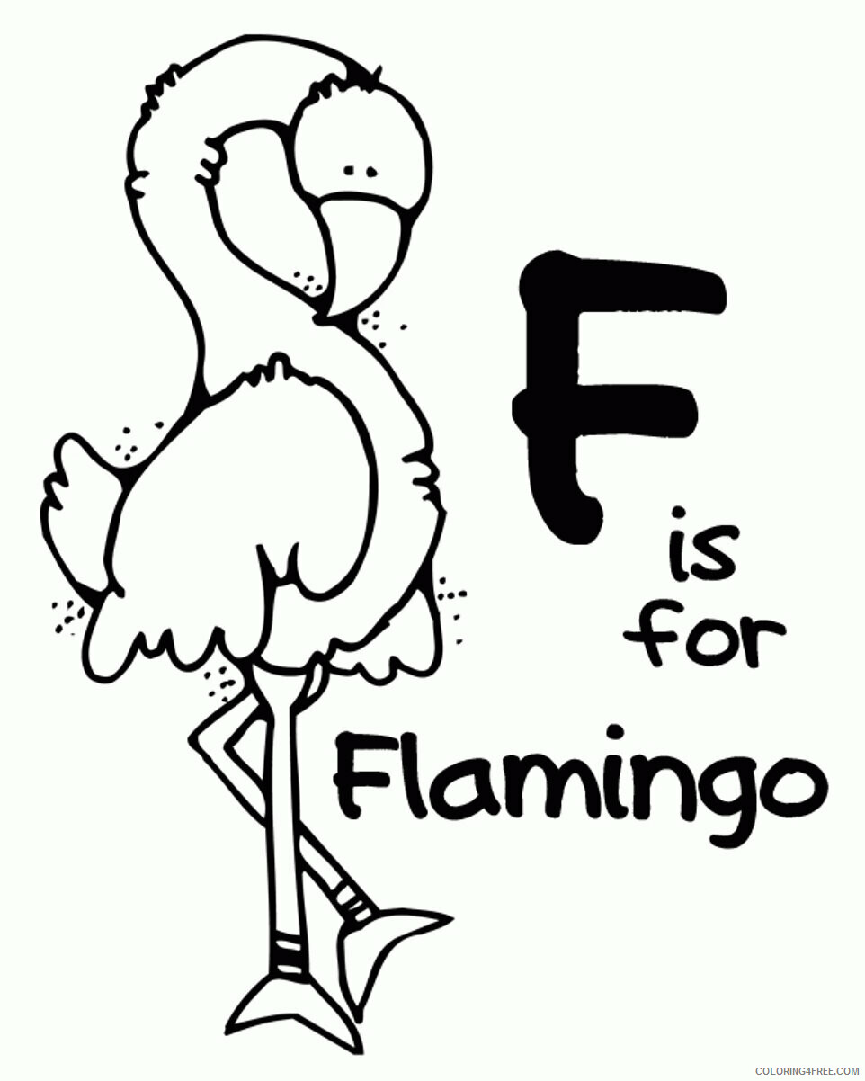 Flamingo Coloring Sheets Animal Coloring Pages Printable 2021 1826 Coloring4free