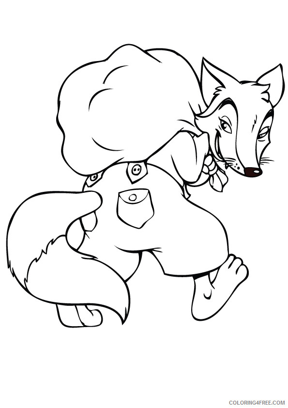 Fox Coloring Sheets Animal Coloring Pages Printable 2021 1841 Coloring4free