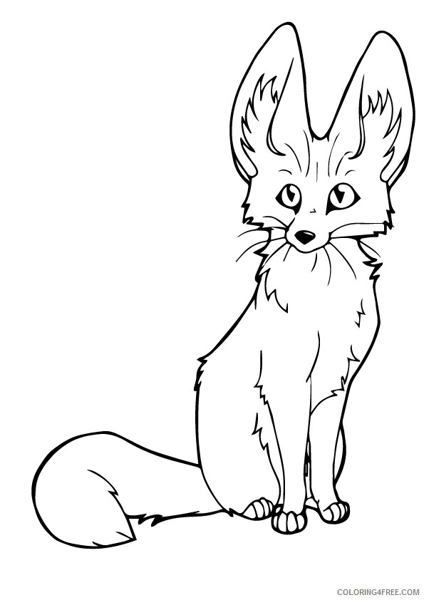 Fox Coloring Sheets Animal Coloring Pages Printable 2021 1843 Coloring4free