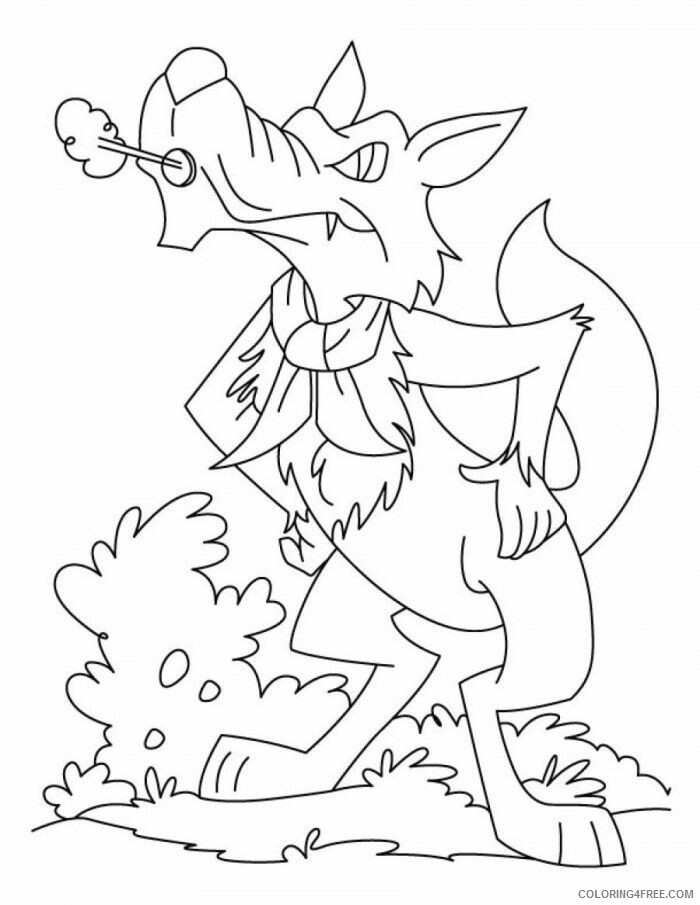 Fox Coloring Sheets Animal Coloring Pages Printable 2021 1847 Coloring4free