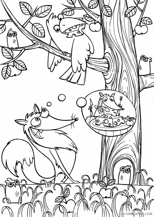 Fox Coloring Sheets Animal Coloring Pages Printable 2021 1851 Coloring4free