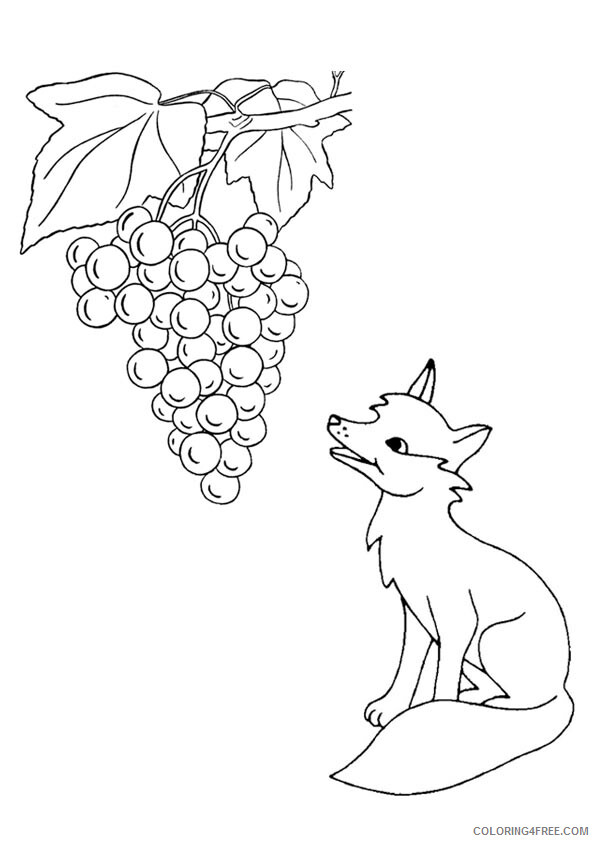Fox Coloring Sheets Animal Coloring Pages Printable 2021 1857 Coloring4free