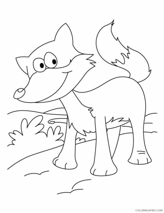 Fox Coloring Sheets Animal Coloring Pages Printable 2021 1860 Coloring4free