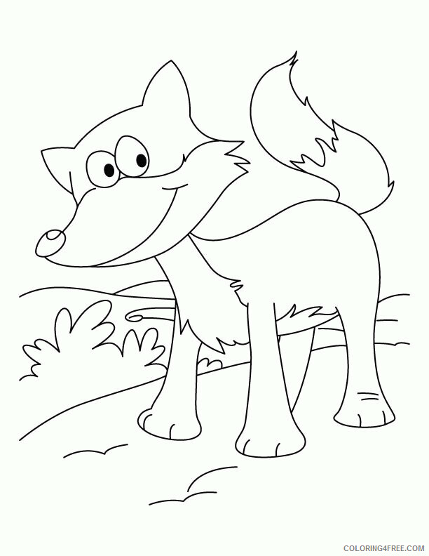 Fox Coloring Sheets Animal Coloring Pages Printable 2021 1865 Coloring4free
