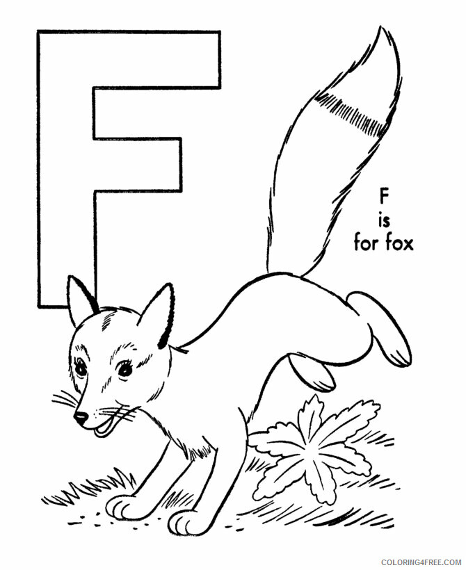 Fox Coloring Sheets Animal Coloring Pages Printable 2021 1867 Coloring4free