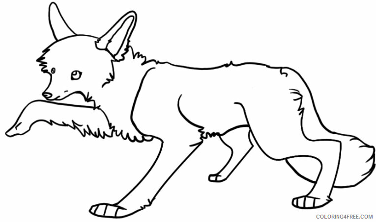 Fox Coloring Sheets Animal Coloring Pages Printable 2021 1869 Coloring4free
