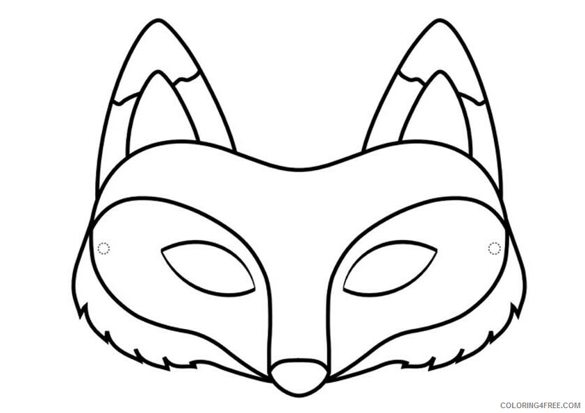 Fox Coloring Sheets Animal Coloring Pages Printable 2021 1874 Coloring4free