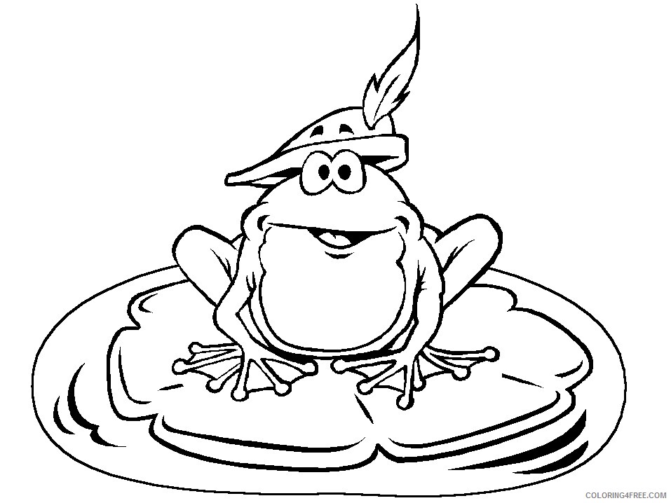 Frog Coloring Pages Animal Printable Sheets 17 2021 2260 Coloring4free
