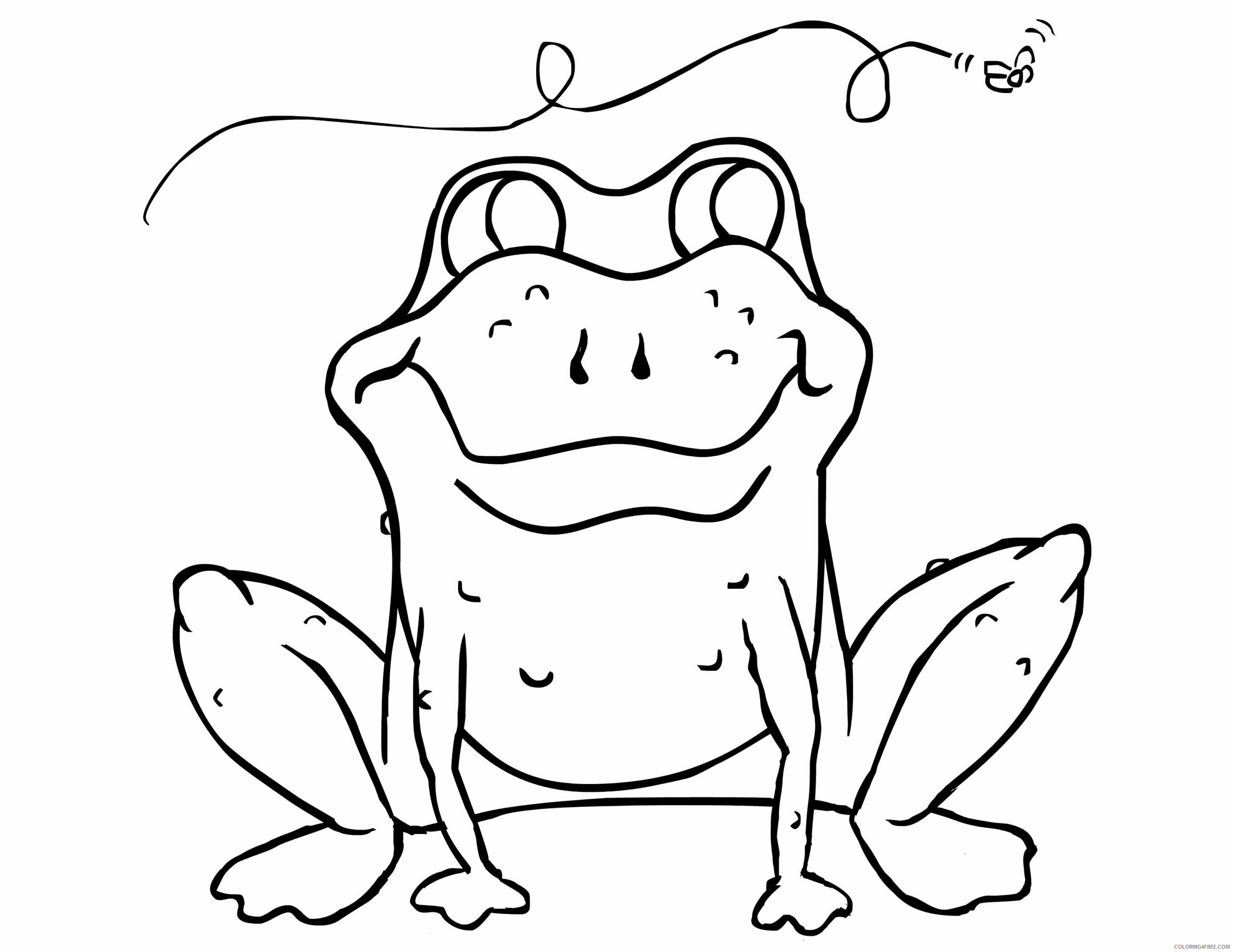 Frog Coloring Pages Animal Printable Sheets Crazy Frog 2021 2272 Coloring4free